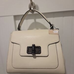 Elegant Cream Handbag